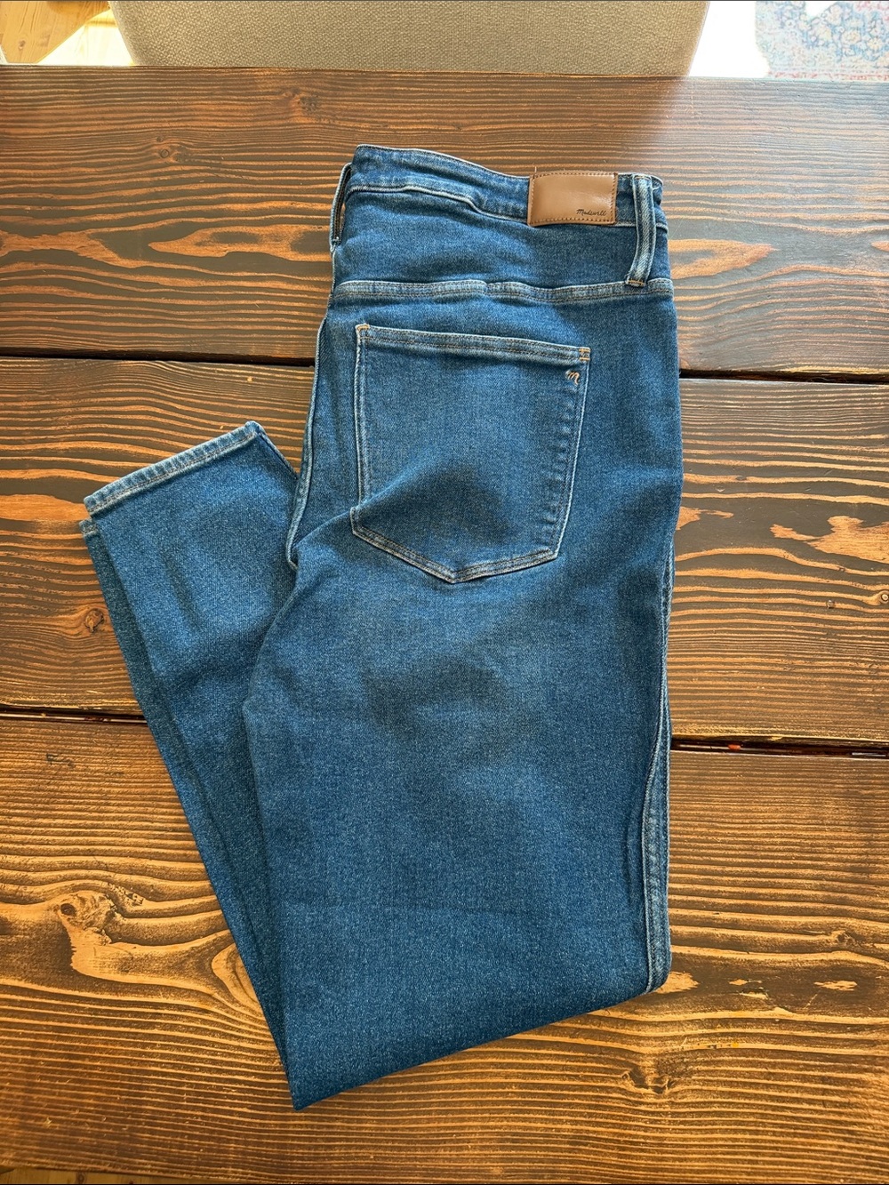 Madewell Skinny Jeans in Medium Blue Wash